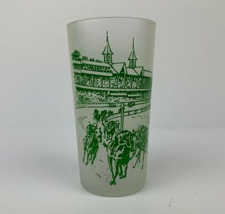 1950 Kentucky Derby Glass Ky Derby Churchill Downs Roses