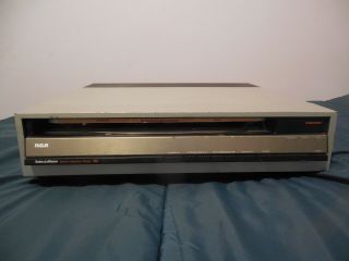 Rca Selectavision Sjt 400 Videodisc Ced Player Parts Repair 1984 Rare