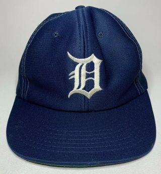 Vtg Detroit Tigers Mlb Snapback Hat Cap