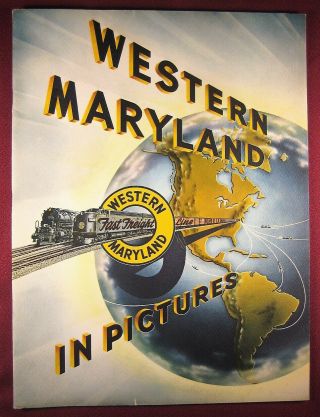 Western Maryland Railway In Pictures - A.  Aubrey Bodine Photographs - 1952