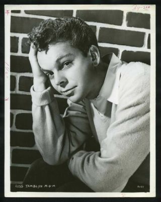 1950s Russ Tamblyn Vintage Photo Seven Brides For Seven Brothers Gp