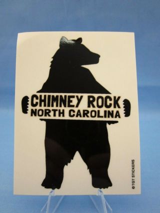 Chimney Rock Black Bear State Park North Carolina Nc - Souvenir Sticker / Decal