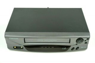 Orion Vr0211b Vhs Player Recorder Vcr Video Cassette Digital Auto Tracking