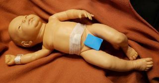 Vintage Berjusa Anatomically Correct Baby Boy Doll 20 " Long Vinyl 1985
