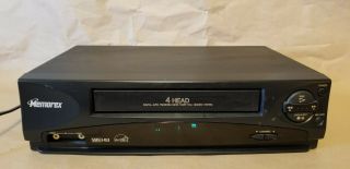 Memorex Mvr2040a Vhs Vcr Hifi Stereo 4 - Head Video Player Recorder Great