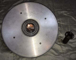 Rek O Kut Vintage Turntable Platter 12” From B - 12 Well Bearing Speed Strobe