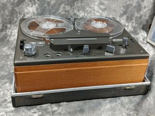Vintage Tandberg Model 12 - 41 Reel Tape Recorder In Case Parts/Repair 2