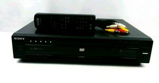 Sony Dvp - Nc665p Dvd/cd Player 5 Disc Carousel Multi Changer With Remote -