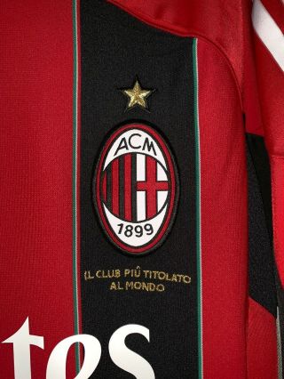Milan Match Worn Shirt Maglia Player Balotelli Indossata Adidas Inter Man City 3