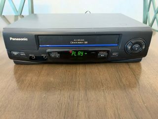 Panasonic Omnivision Pv - V4021 Vhs Video Cassette Recorder Vcr