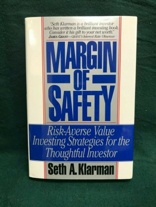 Margin Of Safety By Seth Klarman,  And Signed By The Author