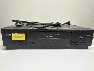 Rca Vr622hf Vcr Vhs Player/recorder No Remote Great