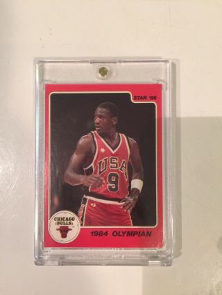 Michael Jordan 1986 Star 3 / 1984 Olympian - No Reprint