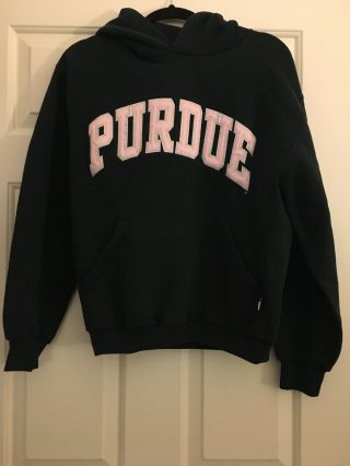 Russell Athletic Purdue Boilermakers Sweatshirt Vintage Size Small Pink
