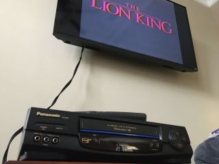 Panasonic Pv9451 Vcr Vhs Player 4 - Head Omnivision With Remote Great