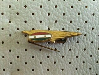 Uar Airlines Vintage Pin Badge Arab Republic Wings Pin Egypt Syria Airlines