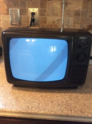Sears Vintage Television Space Age 1970 