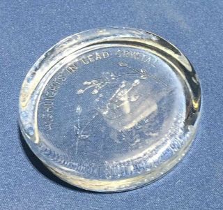Princess House Highlights Paperweight 1982 RARE VINTAGE 2