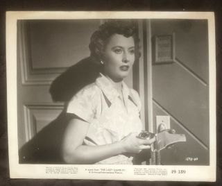 Vintage Barbara Stanwyck Photo 1949 The Lady Gambles Universal Pictures Auction2