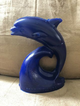 Blue Dolphin Mold A Rama Figurine Brookfield Zoo