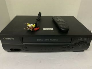 Orion Model Vr313a Vcr Vhs Player Video Cassette Recorder Great