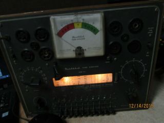 VINTAGE HEATHKIT RADIO TUBE TESTER CHECKER MODEL TC - 2 2