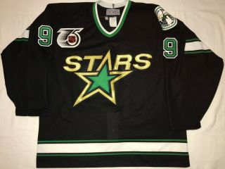 1991 - 92 Mike Modano Minnesota North Stars Authentic Ccm Ultrafil Hockey Jersey