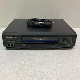 Panasonic Pv - 9451 Vcr Vhs Player/recorder Great No Remote
