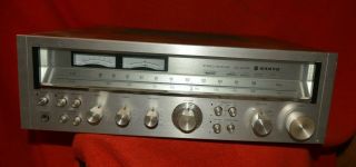 Sanyo Jcx 2400k Stereo Receiver Silver Face In