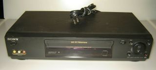 Sony Slv - N77 Hi - Fi Stereo Video Cassette Recorder Vcr
