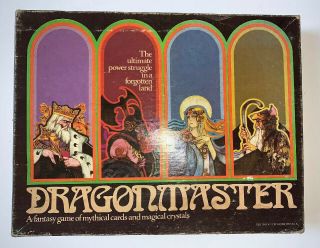 Vintage 1981 Milton Bradley Lowe Dragon Master Fantasy Card Game 2