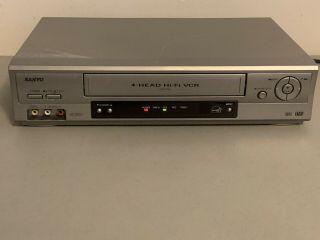 Sanyo Vhs Vcr 4 - Head Hi - Fi Video Cassette Recorder Player Vwm - 900