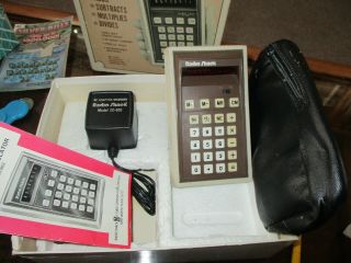 1974 Radio Shack (tandy) Ec - 300 Calculator Red Lcd W/box