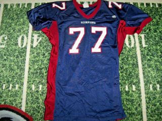 Vtg Rawlings Game Worn Football Jersey High School College Great For Jock