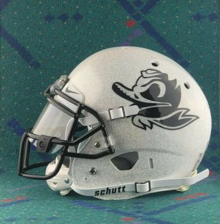 Team Game Issued 2015 Oregon Ducks Glitter Combat Duck Football Helmet Nike