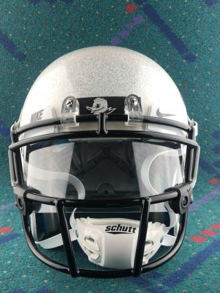 Team Game Issued 2015 Oregon Ducks Glitter Combat Duck Football Helmet Nike 3