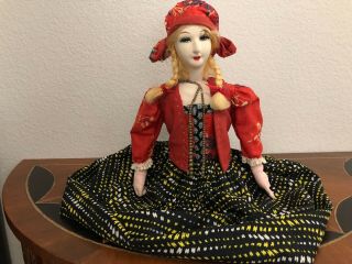 Vintage Gypsy Doll Bed Sitter
