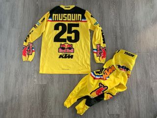 Marvin Musquin Jersey - Red Bull Ktm - Raced - Supercross Motocross
