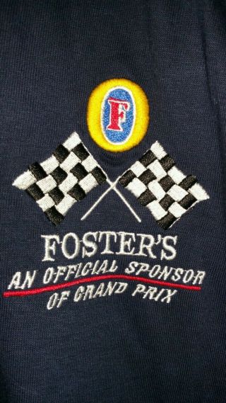 Fosters Beer Grand Prix Sponsor T Shirt Medium 2