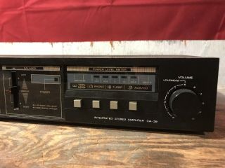 FISHER CA - 39 Studio Standard Stereo Amplifier 250 Watts. 3