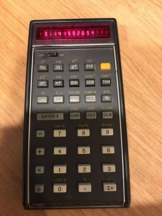 Hp - 45 Scientific Calculator,  Great,  Manuals