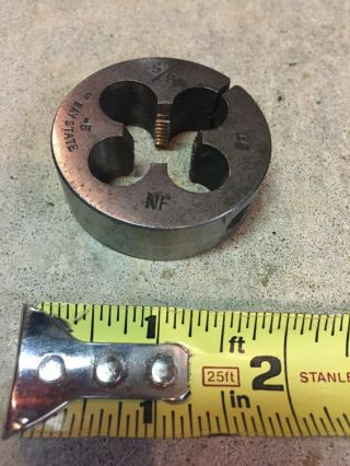 Vintage Bay State Die Tap And Die 2 Two Inch Diameter 5/8 Inch.  18.  Usa