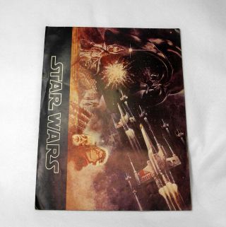 Vintage 1977 Star Wars Souvenir Program 1st Print Movie Theater Book