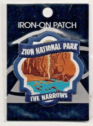 The Narrows Zion National Park Souvenir Patch