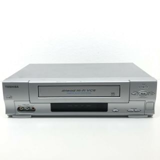 Toshiba W525 Vcr Video Cassette Recorder Vhs Player 4 Head Hifi -