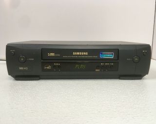 Samsung Vr5559 Hifi Vcr 4 Head Vhs Player Video Cassette Recorder