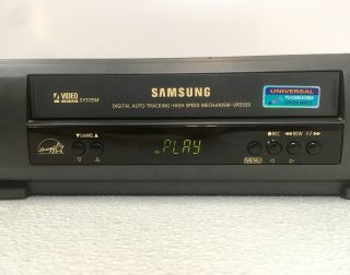SAMSUNG VR5559 HiFi VCR 4 Head VHS Player Video Cassette Recorder 2