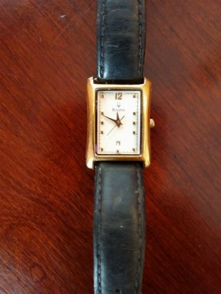 Vintage Bulova Art Deco Style Ladies Wristwatch