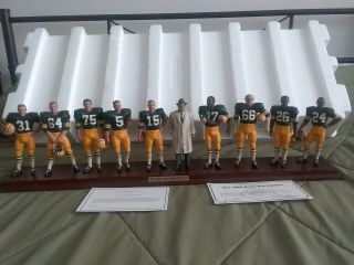 1966 Green Bay Packers Championship Team Danbury With 10 Hofers With.