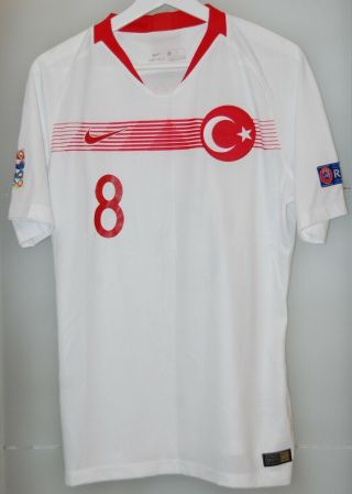 Match Worn Shirt Jersey Turkey National Team Nations League Arsenal Besiktas